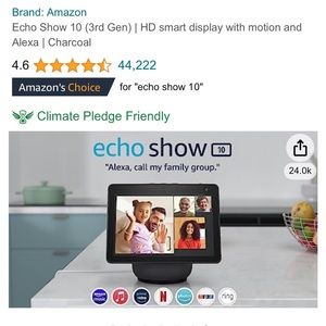 Alexa Echo Show brand new in box